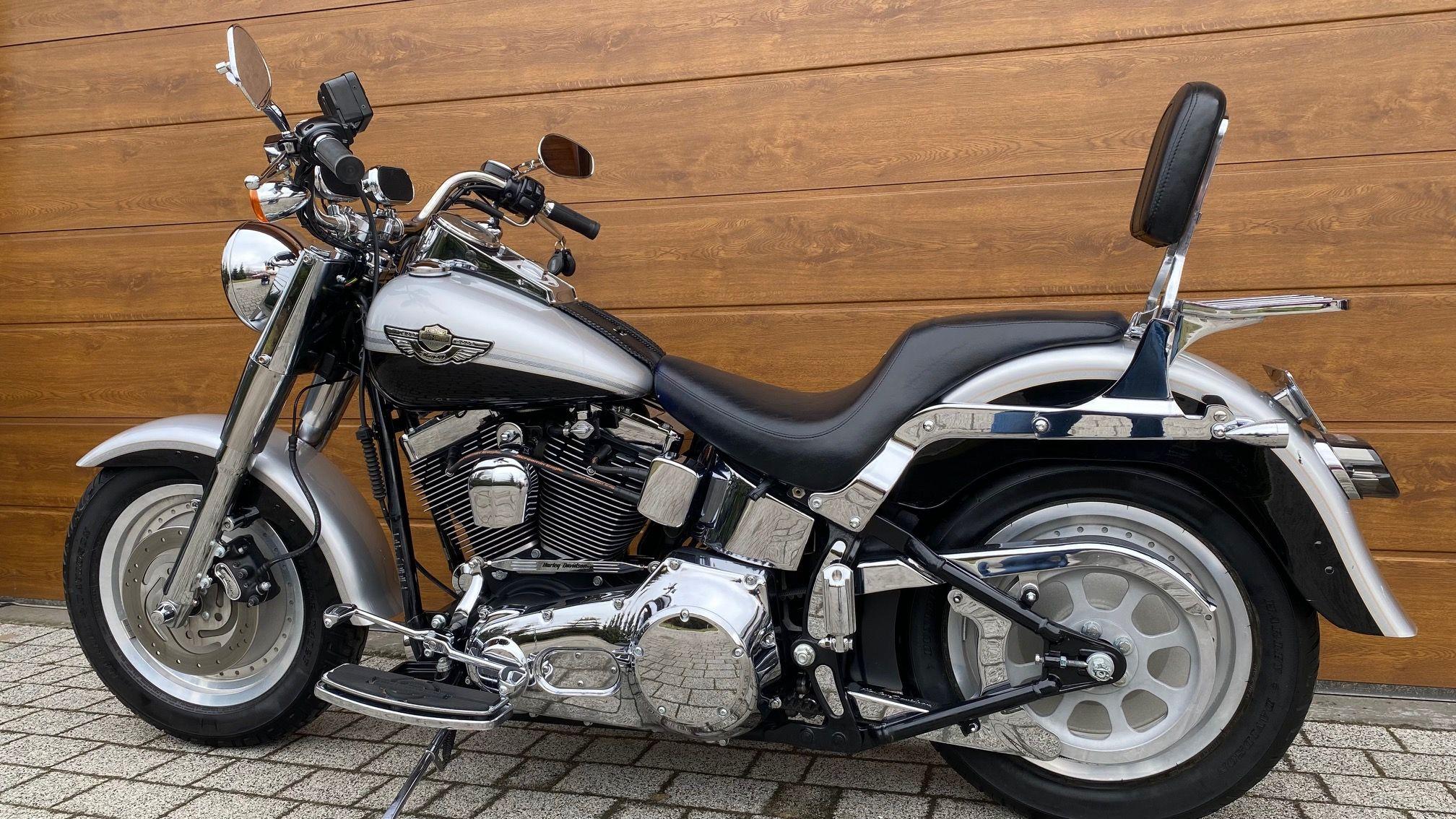 FAT BOY 2003 ANNIVERSARY 100TH SREBRNO CZARNY